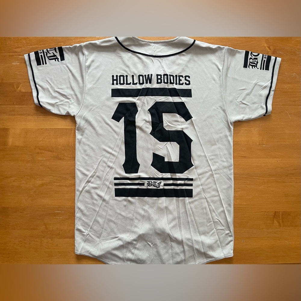 2015 Blessthefall band baseball jerseys